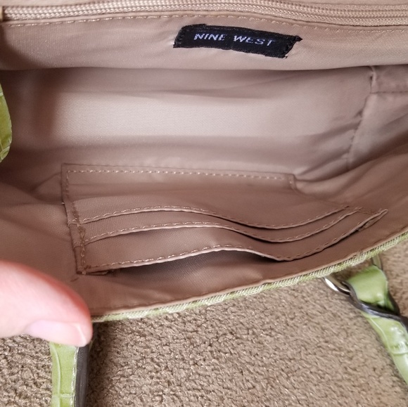 Nine West mini purse. Green - Picture 6 of 7
